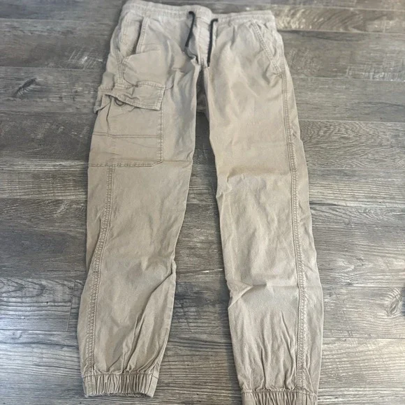 Levi's Signature And DSG Cargo Khaki Joggers Men's Size S Drawstring Elastic - Picture 6 of 16